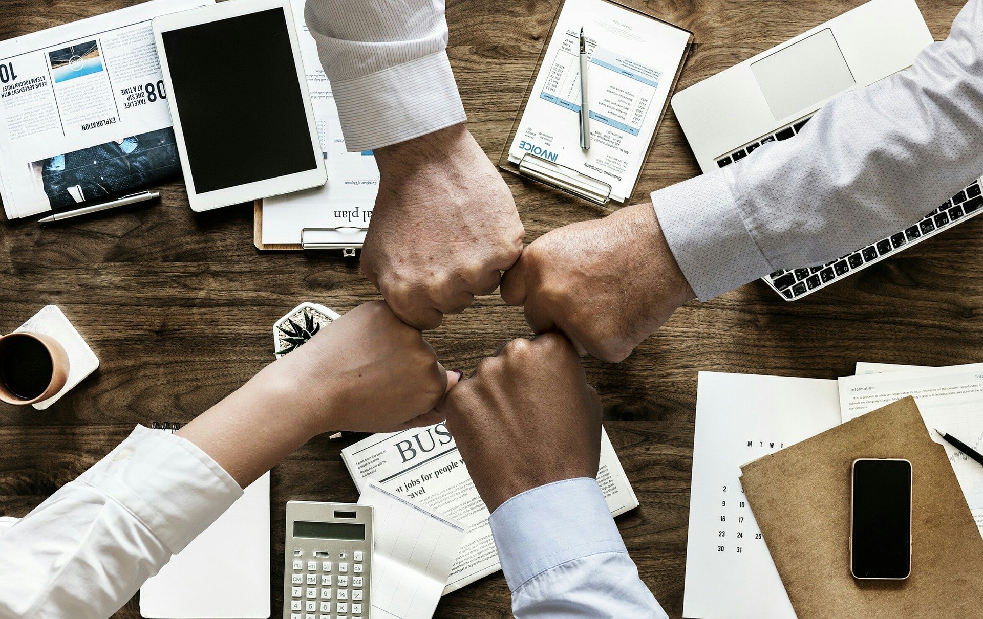 Zusammenarbeit und gemeinsames Entwickeln von Ideen